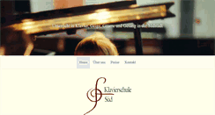 Desktop Screenshot of klavierschule-sued.de